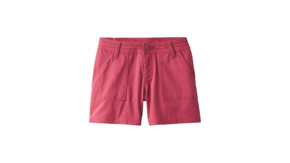 prAna Tess Short - 5in Inseam Womens, Crushed Cran, 4, W3118RG10-CRCR-4