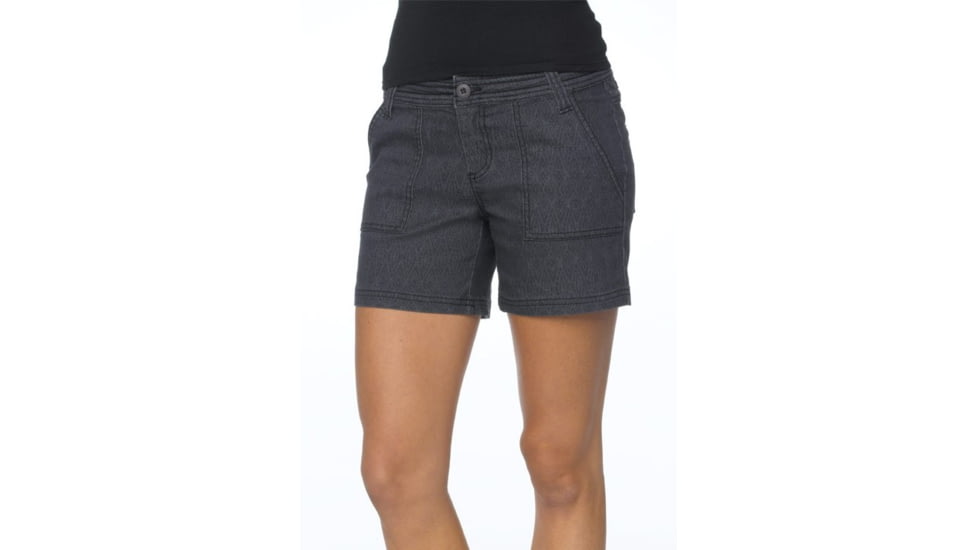prAna Tess Short - Women's-Charcoal Diamond-6