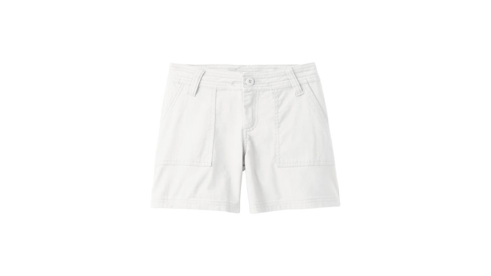 prAna Tess Short - Women's, White, 8, 3 Inch Inseam, W3118SH10-WHT-8