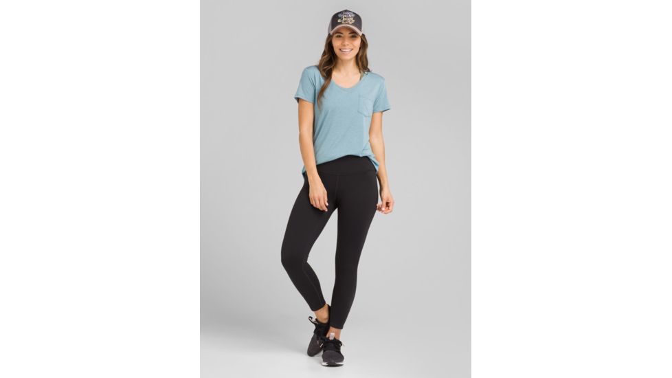 prAna Transform 7/8 Legging - Womens, Black, Extra Small, W43190970-BLK-XS