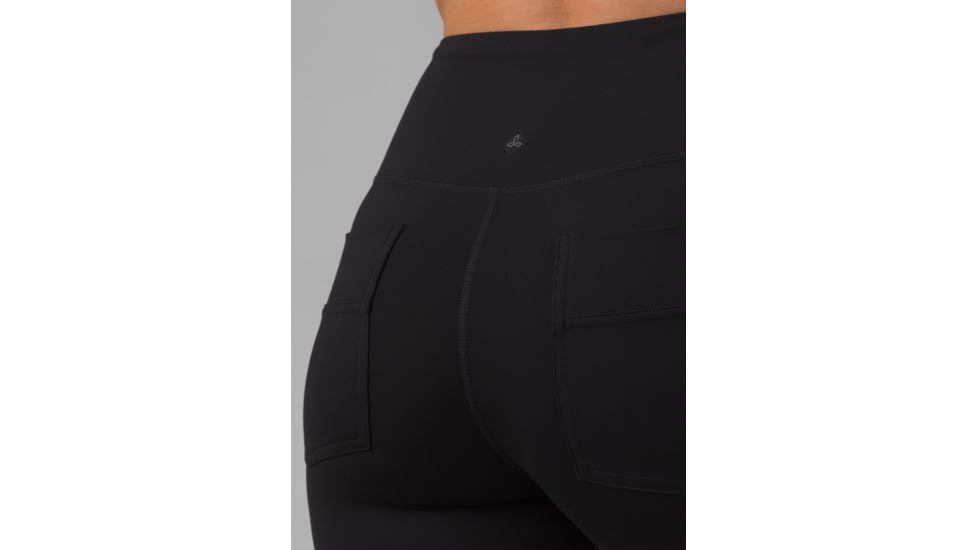prAna Transform Flare Pant Pants, Black, Large, 1961391-001-RG-L