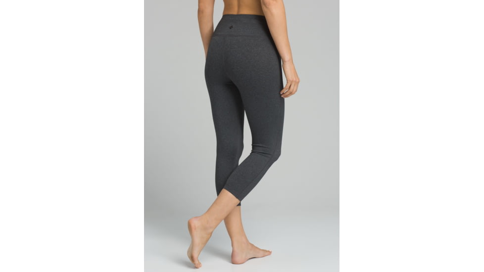 prAna Transform High Waist Capri - Womens, Charcoal Heather, Extra Small, W41180514-CCHT-XS