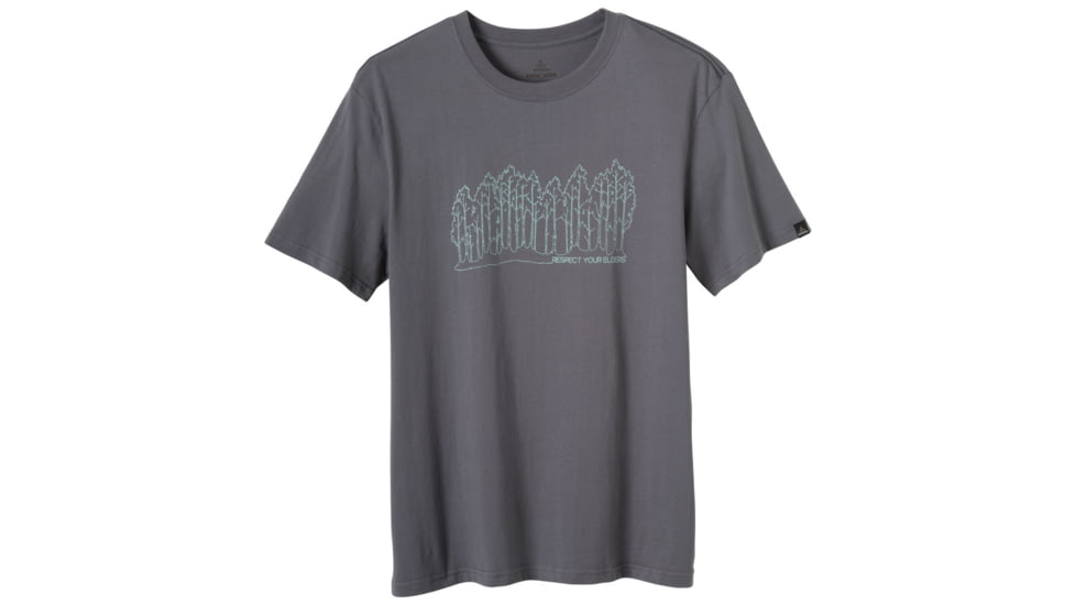 prAna Tree Line T - Men's-Gravel-Medium