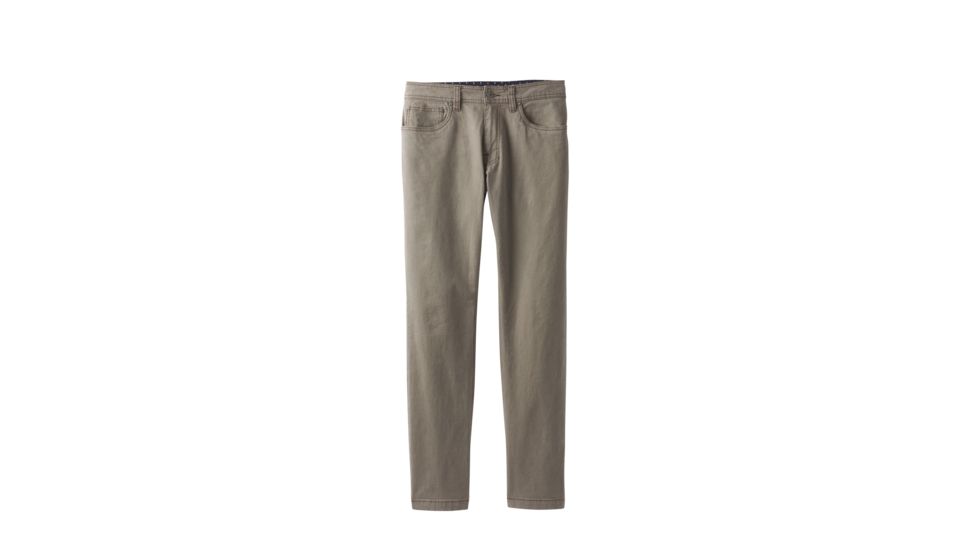 prAna Tucson Slim Fit Pant - Mens-Mud-Regular Inseam-28 Waist