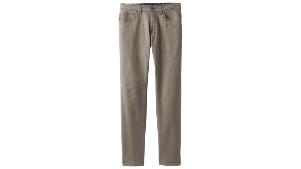prAna Tucson Slim Fit Pant - Mens-Mud-Regular Inseam-33 Waist