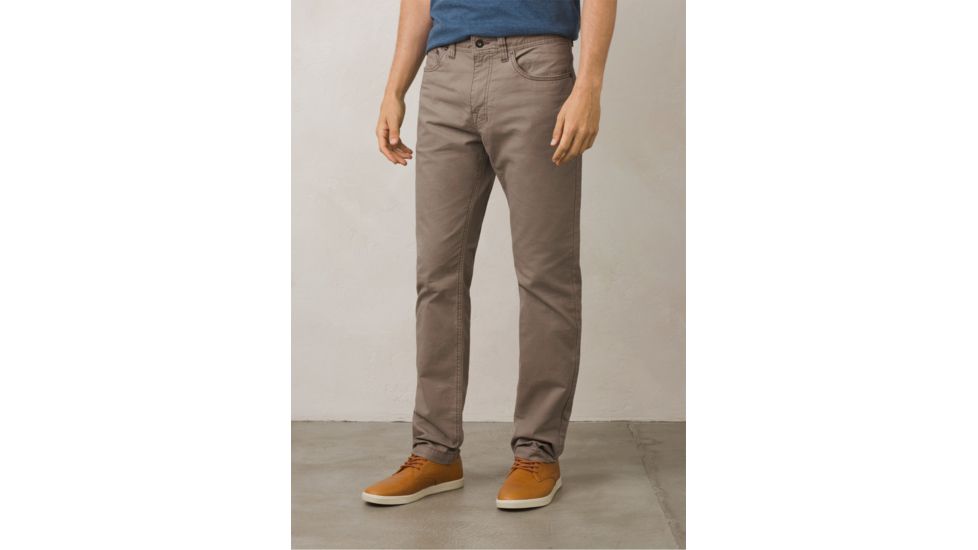 Prana Tuscon Slim Fit Men's Pant, 30 inches Inseam, Mud, 40 M4TU30314 - MUD-40