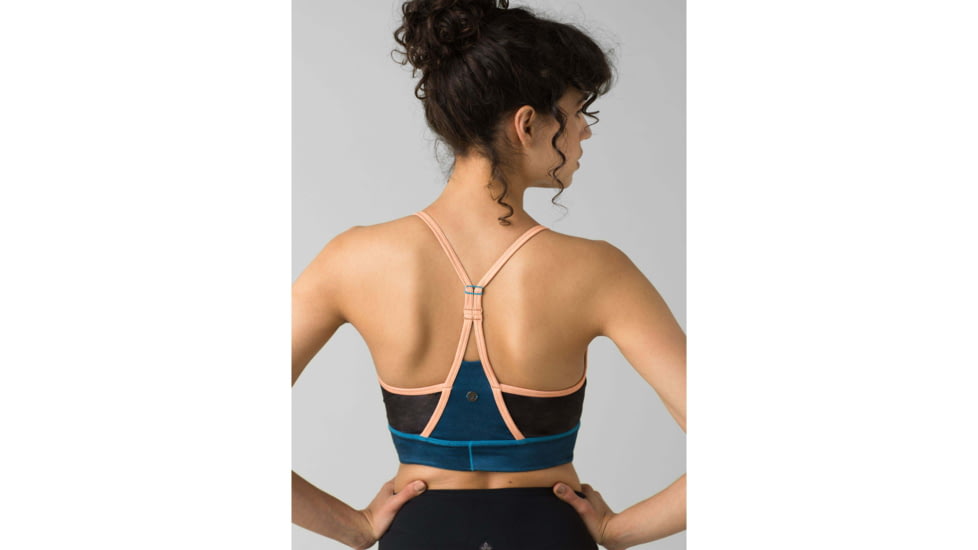 prAna Tyrner Bra - Womens, Black, Medium, W11202040-BLK-M