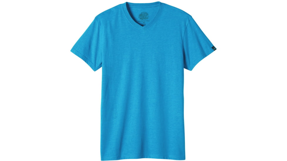 prAna V-Neck T-Shirt - Men's -Cove Heather-Medium