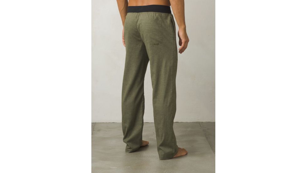 Prana Vaha Pant Mens, Cargo Green, Small Waist, Short Inseam, M4VA30116-CAGR-S