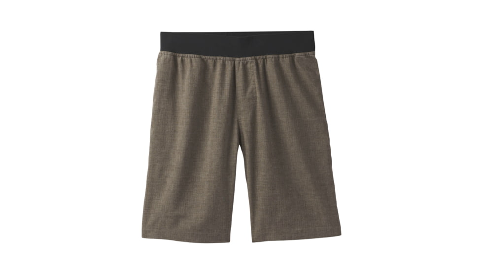 prAna Vaha Short - Men's -Brown Herringbone-Medium