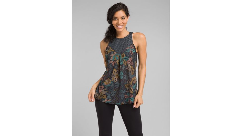 prAna Valentina Tank, Black Horchata, XSmall, W11190674 -003-XS