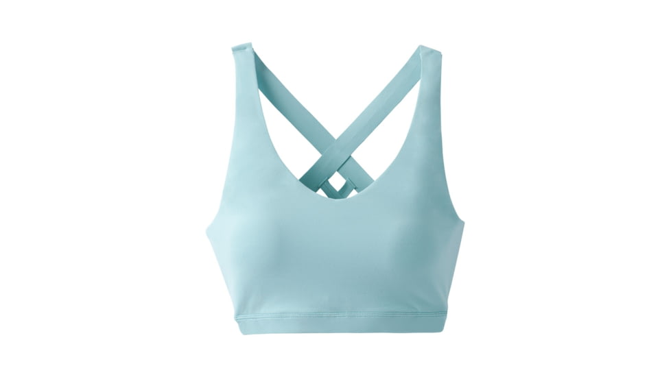 prAna Verana Bra, Iced Aqua, XSmall, W13180627 -059-XS