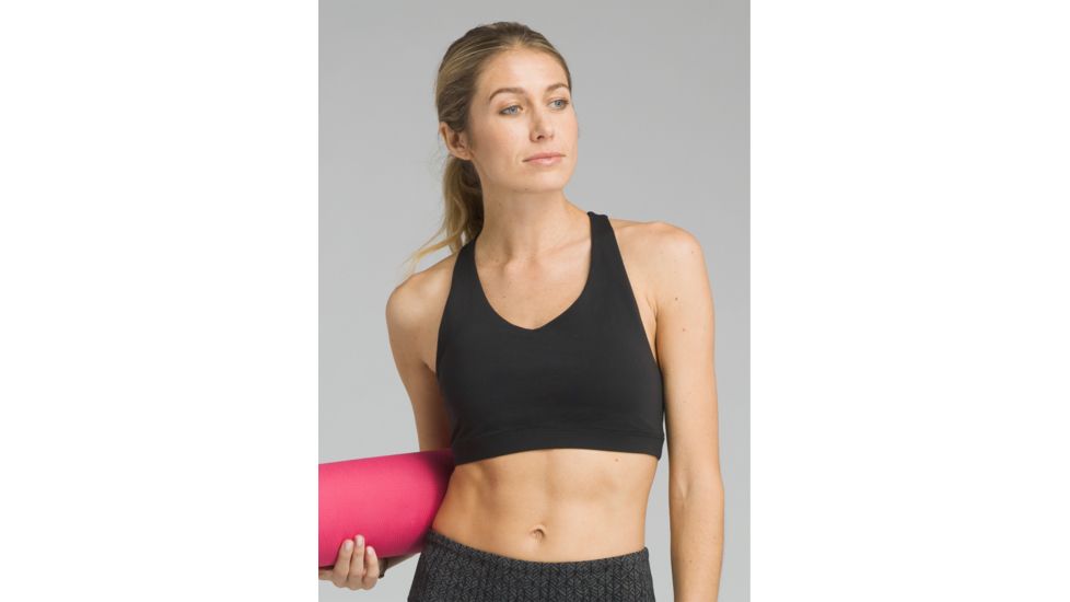 prAna Verana Bra - Womens, Black, XSmall, W13180627-BLK-XS