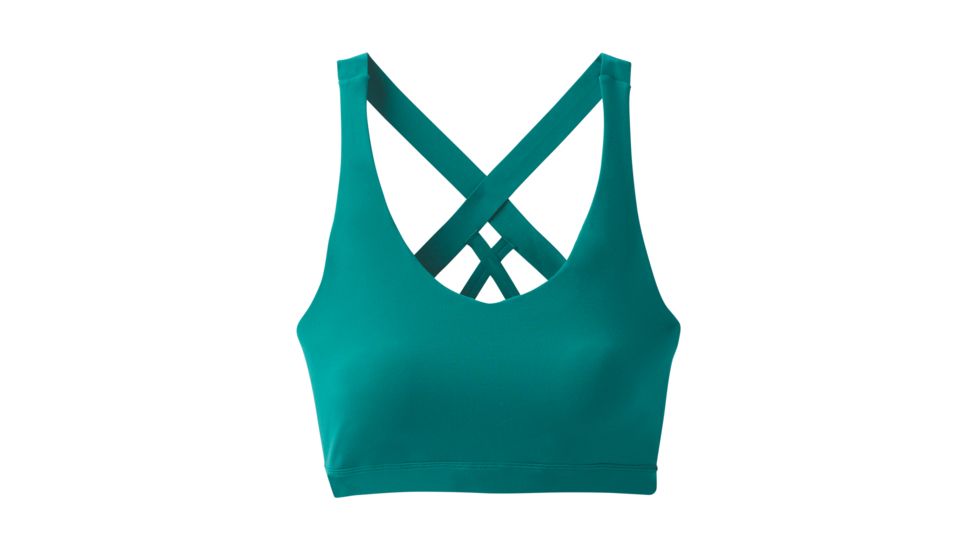 prAna Verana Bra - Womens, True Teal, Large, W13180627-TRTE-L