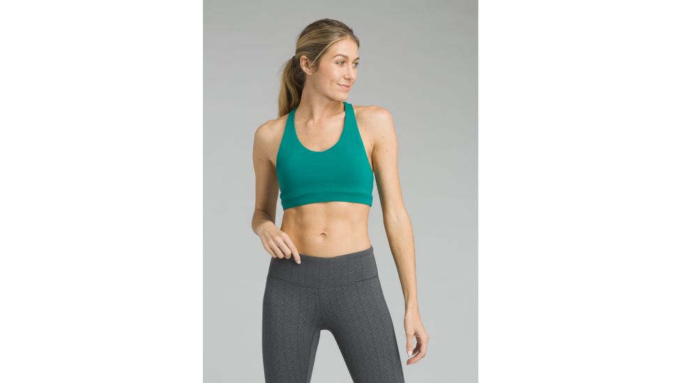 prAna Verana Bra - Womens, True Teal, Large, W13180627-TRTE-L