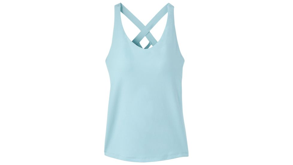 prAna Verana Top, Iced Aqua, Large, W11180467 -059-L