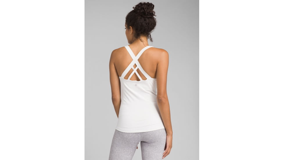 prAna Verana Top, Moon Light, Small, W11180467 -053-S