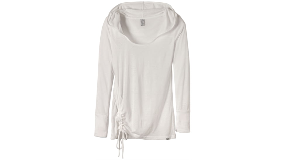 prAna Vinyasa Hoodie - Women's-White-Clearance-X-Large
