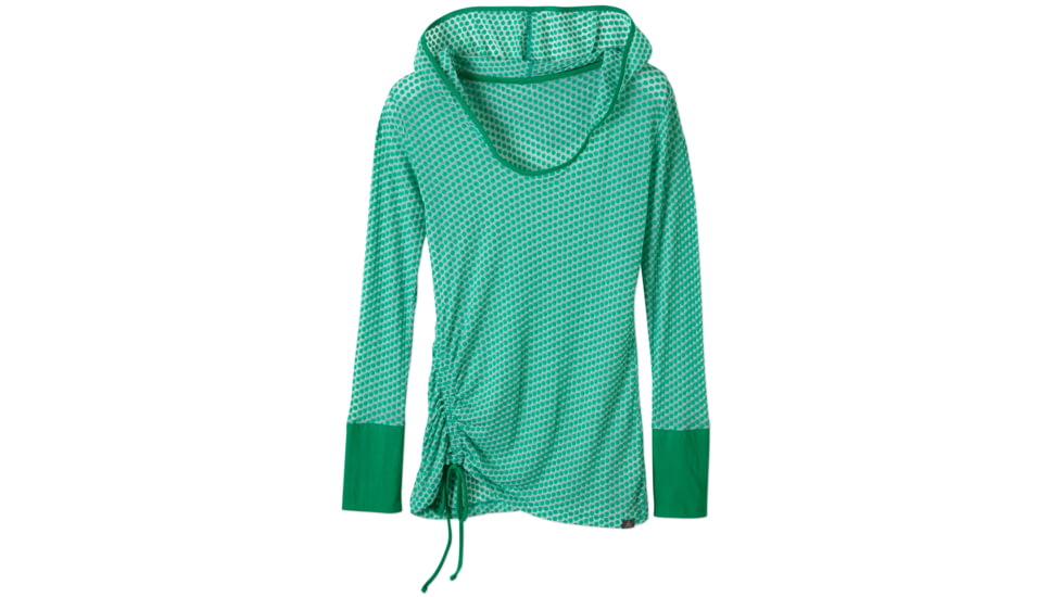 prAna Vinyasa Hoodie - Women's-Cool Green-Medium