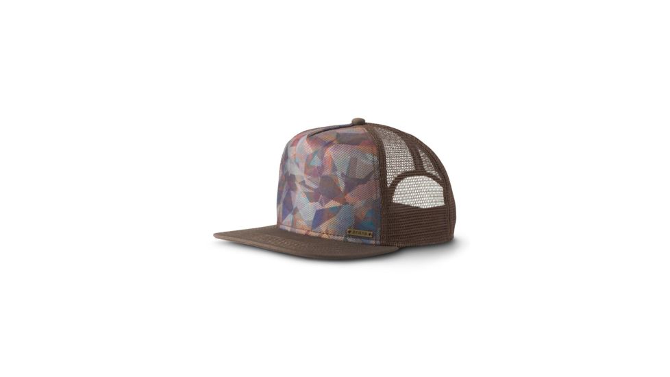 prAna Vista Trucker Hat, One Size, Cumin Hex, U5VIST315-CUHX-O/S