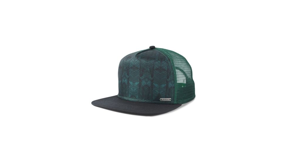 prAna Vista Trucker, Nori Green Akoa, One Size, U5VIST315 -322-O/S