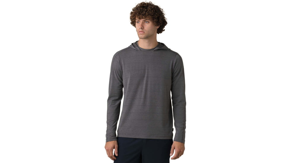 prAna Watchtower Long Sleeve Hoodie - Mens, Castlerock, S, 1963831-250-ST-S