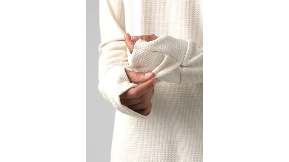 prAna Wensley Crew Top - Women's, Large, Snowflake, 1966711-101-L