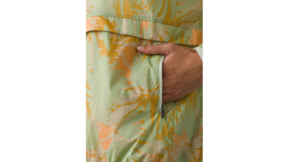 prAna Whistler Anorak Jacket - Womens, Coastal Sage Jungle, XS, 1967721-301-XS