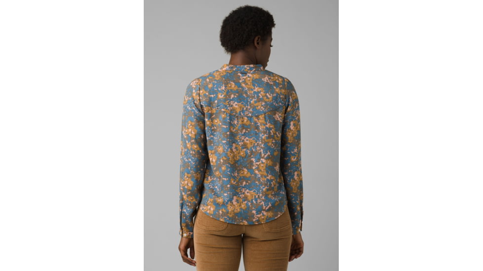 prAna Wild At Heart Top, Danish Blue Wildflower, Medium, 1961381-401-M