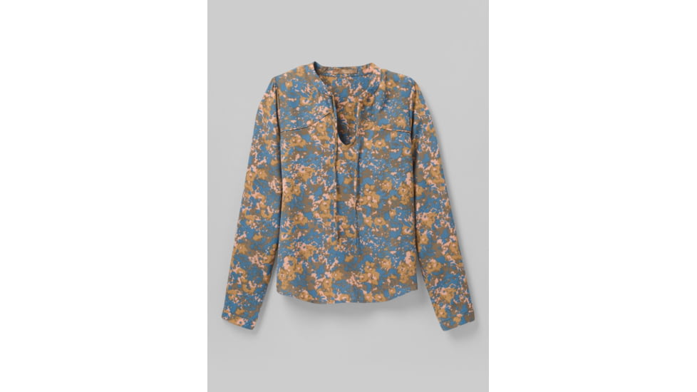 prAna Wild At Heart Top, Danish Blue Wildflower, Medium, 1961381-401-M