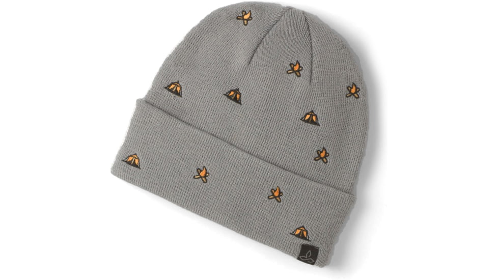 prAna Wild Now Beanie, Magnet Grey Tent, One Size, 1965181-020-O/S