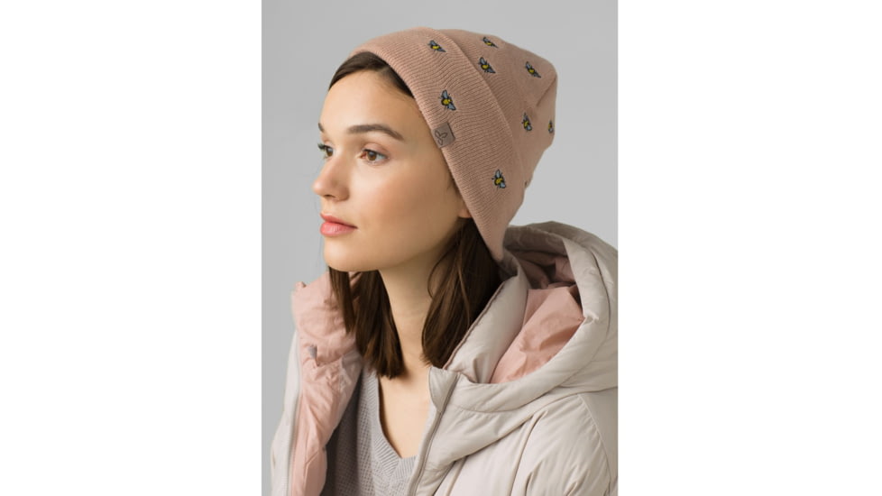 prAna Wild Now Beanie, Rosette Bee, One Size, 1965181-600-O/S