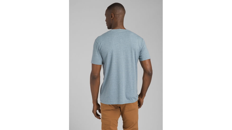 prAna Will Travel Journeyman Top - Mens, Blue Note Heather, Small, M13190641-BNHT-S