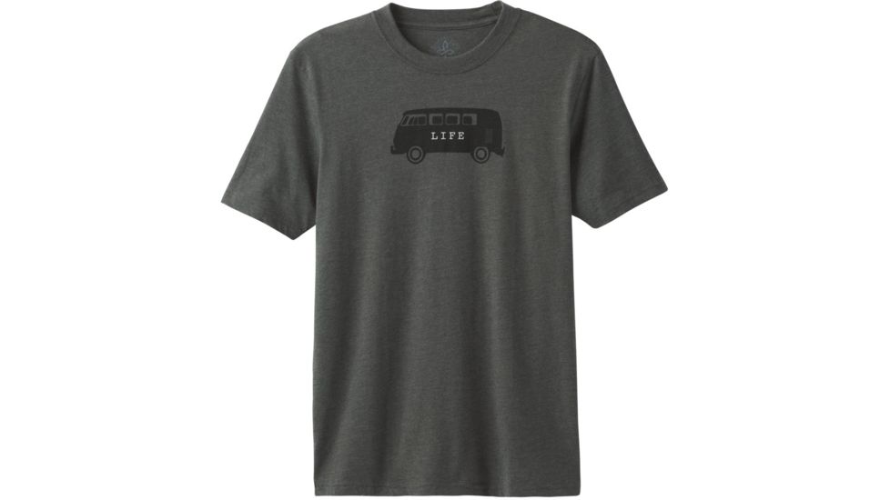 prAna Will Travel Journeyman Top - Mens, Charcoal Heather, Large, M13190641-CCHT-L