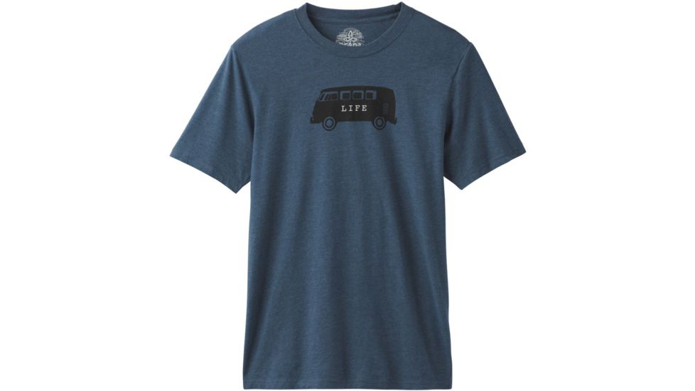 prAna Will Travel Journeyman Top - Mens, Denim Heather, Small, M13190641-DEHT-S