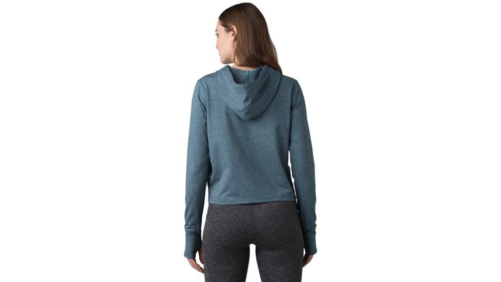 prAna Zawn Hoodie - Womens, Bluefin, L, 1970671-400-L