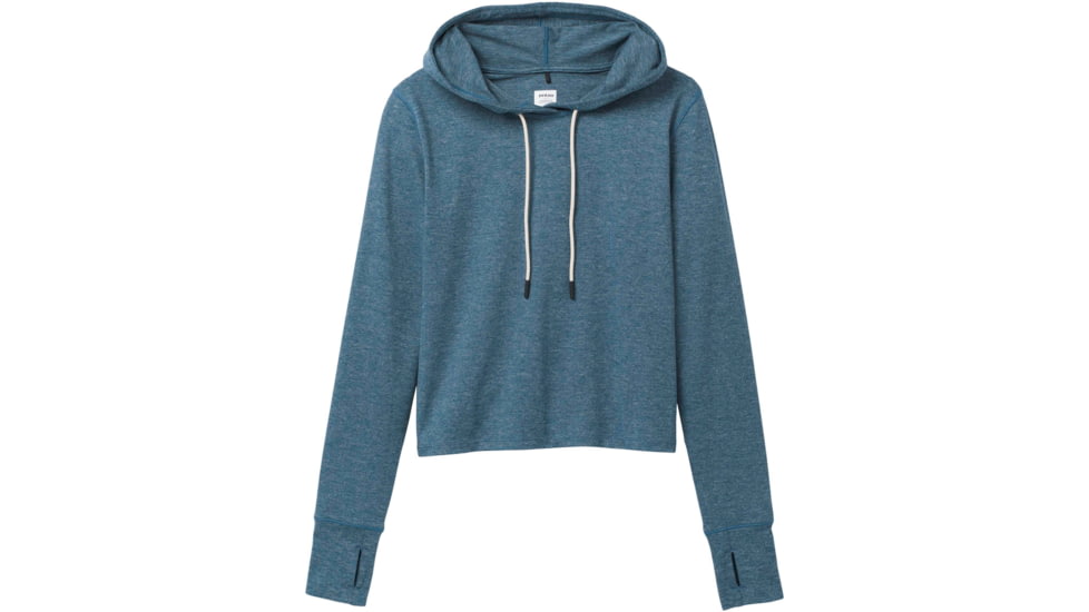 prAna Zawn Hoodie - Womens, Bluefin, L, 1970671-400-L