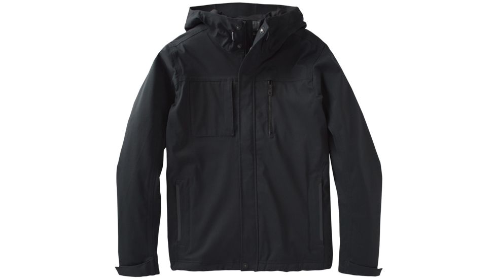 prAna Zion Hooded Jacket - Men's-Black-Medium