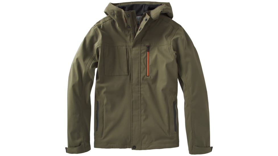 prAna Zion Hooded Jacket - Men's-Cargo Green-Large