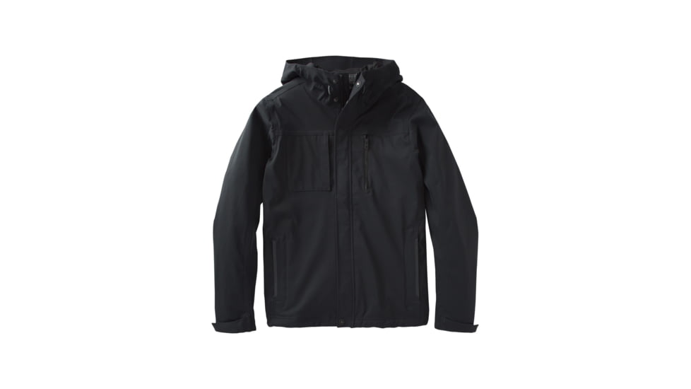prAna Zion Hooded Jacket Mens, Black, X-Large, M21170501-BLK-XL