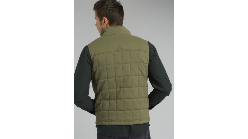 prAna Zion Quilted Vest - Mens, Cargo Green, XXLarge, M13170509-CAGR-XXL