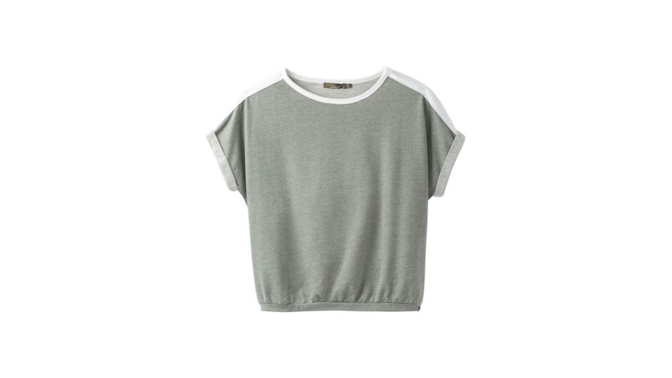 prAna Zosia Top Womens, Forest Green, X-Small, W11180447-FOGR-XS