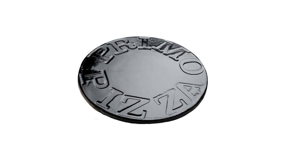 Primo Ceramic Grills Glazed Ceramic 12in Pizza &amp; Baking Stone, for XL 400, LG 300, JR 200, Kamado, PG00340