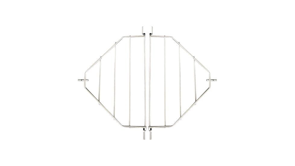 Primo Ceramic Grills Heat Deflector Rack/Drip Pan Rack for JR 200, 2 pcs, PG00313