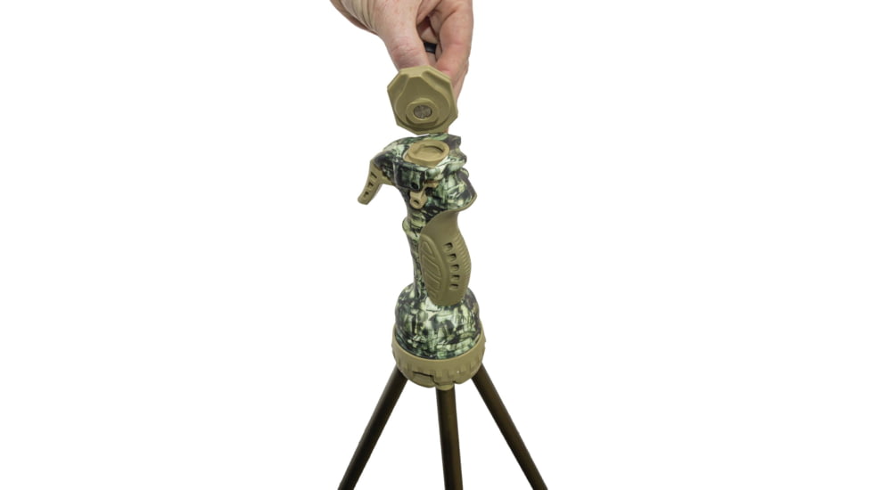 Primos Hunting Camera Mount Plate for Gen 3 Trigger Sticks, Clam, 65502