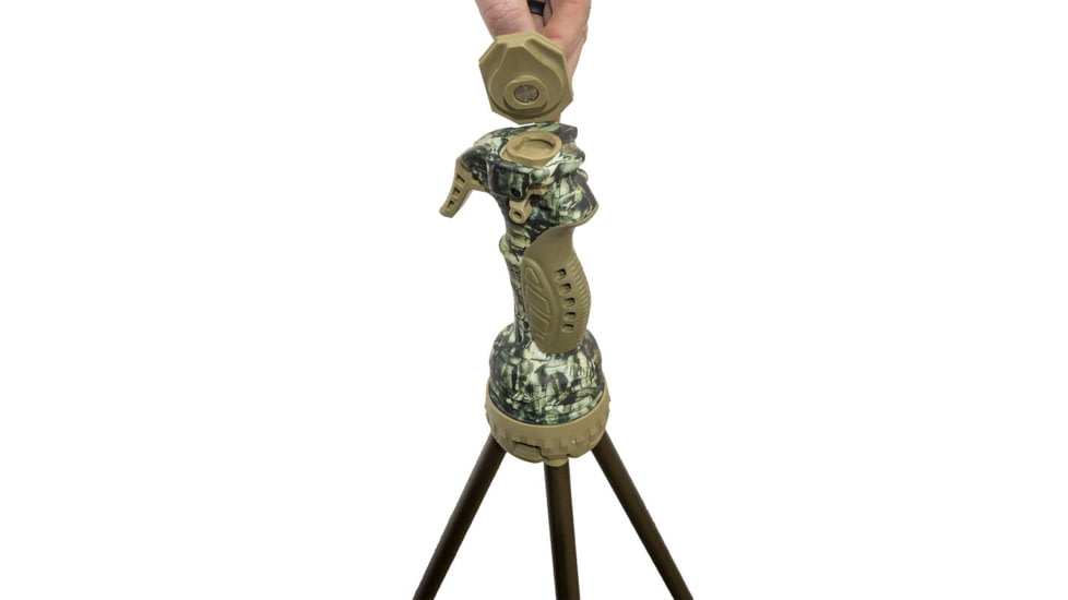 Primos Hunting Trigger Stick Gen 3 Jim Shockey Tall Tripod, 24-62in, Truth Camo, Clam, 65815