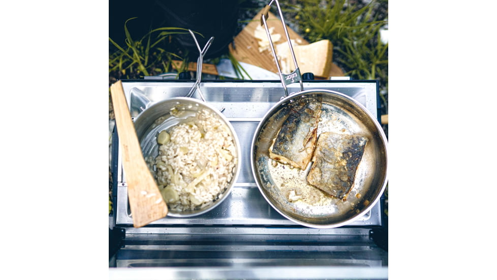 Primus Campfire Cookset, Large, Silver, P-738001