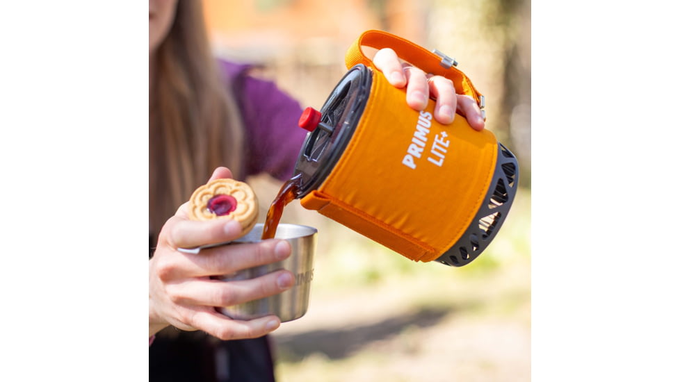 Primus Lite Plus Stove System Seashell, Orange, P-356035