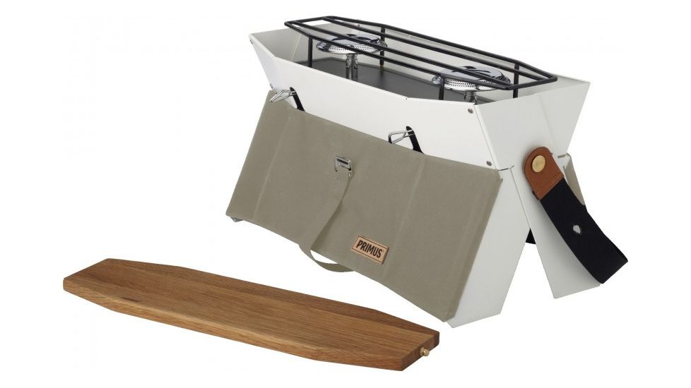 Primus Onja Two Burner Stove-Fog Gray