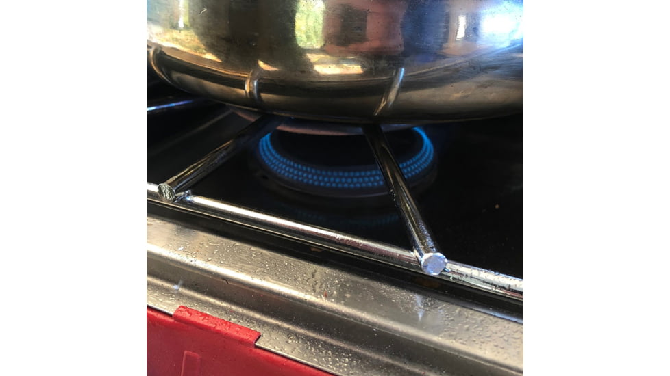 Primus Profile DUO Burner and BBQ Grill Stove, Red/Grey, P-329285